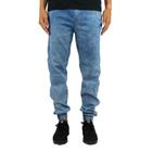 Calça Jeans Preta Masculina Jogger Com Punho Elástico - Espaço CK!