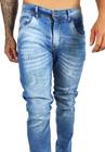 Calça Jeans Rajada Listras Claras Masculina Di Nuevo