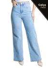 Calça Jeans Sawary Wide Leg Petit - 277914 Azul