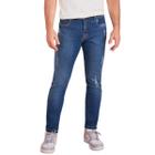 Calça jeans skinny masculina lycra, tatikos 3740