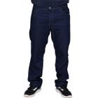 Calça Jeans Stretch Lycra Masculina Slim Plus Size 100% Algodão Linha Premium