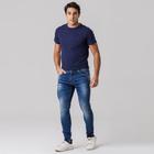 Calça Jeans Super Skinny Puídos Masculina Zune