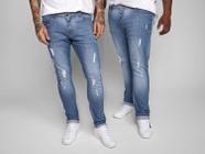 Calça Jeans Vista Magalu Skinny Puídos