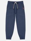 Calça Jogger Infantil Menino Azul Jeans Escuro Divertto