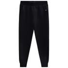 Calça Jogger infantil menino em moletom Brandili Preto