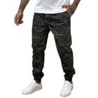 Calça Jogger Masculina Sarja Punho Elástico