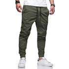 Calça Jogger Masculina Verde C/ Punho Lycra Elastano - Kaimu Jeans