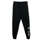 Calça Jogger Moletom Fila Feminina Letter Preto