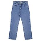 Calça Juvenil Look Jeans Reta Vintage Jeans