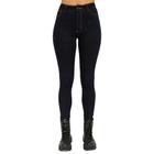 Calça Lady Rock Skinny Cintura Alta Hot Pant