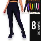 Calça Leg Legging REDINHA Cintura Alta Fitness Treino Casual Corrida Academia Cores 654