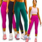 Calça Legging BÁSICA COLORIDA Leg Fitness Academia Corrida Cintura Alta Feminina 576 - IRON