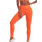 Calça Legging Caju Brasil Empina Bumbum NZ Laranja