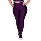 Calça Legging Cintura Alta Plus Size de Academia Fitness 46 48 50 - LAURA - Bella da Serra Modas