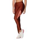 Calça legging com recorte Selene 24609.001 - Vermelho Terracota