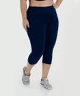 Calça Legging Corsario Leg Suplex Plus Size Corsaria