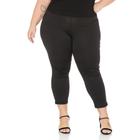 Calça Legging Corsário Plus Size de Suplex 103725 - Mulher Única