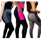 Legging Maxxy Colors Recorte Lateral e Bolso