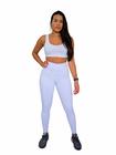 Calça Legging de Emana Compressão com Cinta - SUPORT FITNESS.