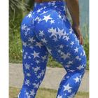 Calça Legging Empina Bumbum com Cós Transpassado Celestial Dream