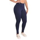 Calça Legging Feminina Cintura Alta Básica Levanta Bumbum