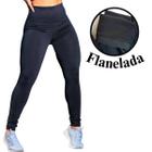 Calça Legging Feminina Cintura Alta Forrada Flanelada Para Inverno - Vest Show