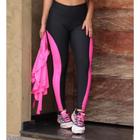 Calça Legging Academia 3D com tule lateral, cintura alta, zero  transparência, fitness/academia - mirraje - Calça Legging - Magazine Luiza