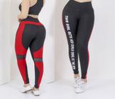 Calça Legging Feminina Fitness Corte no Joelho Academia - The Start