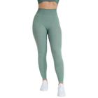 Calça Legging Feminina Marcio May Sem Costura Firenze Verde