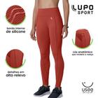 Calça Legging Feminina Max Core Cós Largo Sem Costura Lupo