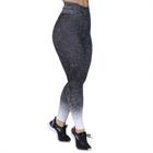 Calça Legging Feminino Fitness Degradê Cintura Alta Orbis - Orbis Fitness