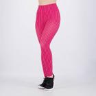 Calça Legging Fila Sport Pinstripes Feminina Vermelha