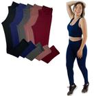 Calça Legging Fitness Cintura Alta Academia Slin Fit