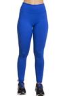 Calça Legging Fitness Cintura Alta Power Suplex Azul - NETTUNO