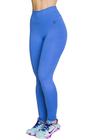 Calça Legging Fitness Cintura Alta Power Suplex Azul - NETTUNO