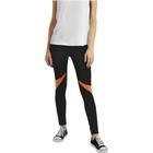 Calça Legging Fitness Detalhe Laranja em Power Suplex - NETTUNO