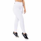 Calça legging fitness feminina poliamida textura relevo