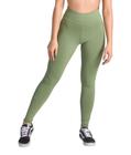 Calça Legging Fitness Feminina Suplex Poliamida Verde Malva - Urbanyc Fitness