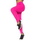 Calça Legging Rosa Para Corrida Não Marca Gomax Fitness