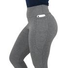 Calça Legging Flanelada Feminina Com Bolso Térmica Forrada Suplex Cós Alto