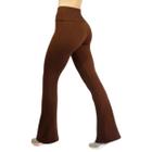 Calça Legging Flare Fitness Vekyo Modas Peluciada Bailarina Cintura Alta Academia Corrida