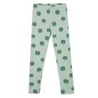 Calça Legging Hering Infantil Menina Estampada Verde