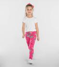 Calça Legging Infantil Menina Estampada Cotton Leve Fofa