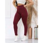 Calça Legging Levanta Bumbum Cintura Alta Sem Costura