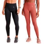 Calça Legging Lupo Max Kit 2 Unidades Empina Bumbum Academia