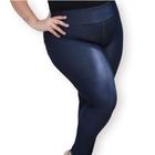 Calça Legging Malha Jeans Plus Size EXG