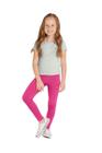 Calça Legging Menina Básica Em Cotton - Rovitex