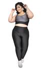 Calça legging plus size sofielina k2b c. bolso cintura alta