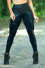 Calça Legging Preta Cinta Liga Dynamite