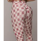 Calça Legging Romana Empina Bumbum Plaid - Claudia Rosa